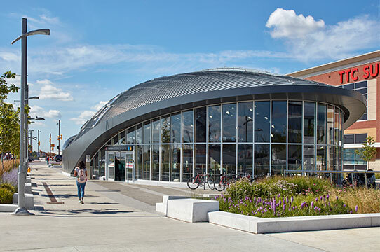 VMC Subway Station — steps from the building